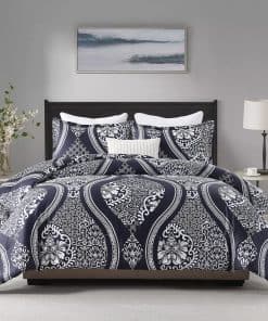 Juego de Edredón de Algodón FineStichery para Cama Queen,