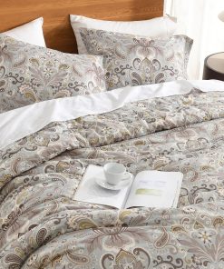 Juego de Edredón King Size SahSahCasa, -Taupe