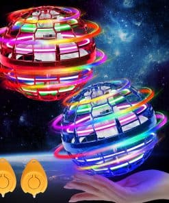 Paquete de 2 Bolas Voladoras con Luces LED y Control, Bola