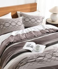 Edredón King Size DDUOXIN - Moderno Edredón de Algodón de