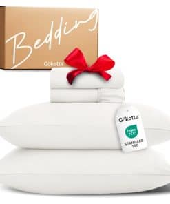 Juego de Sábanas California King de 4 -Blanco