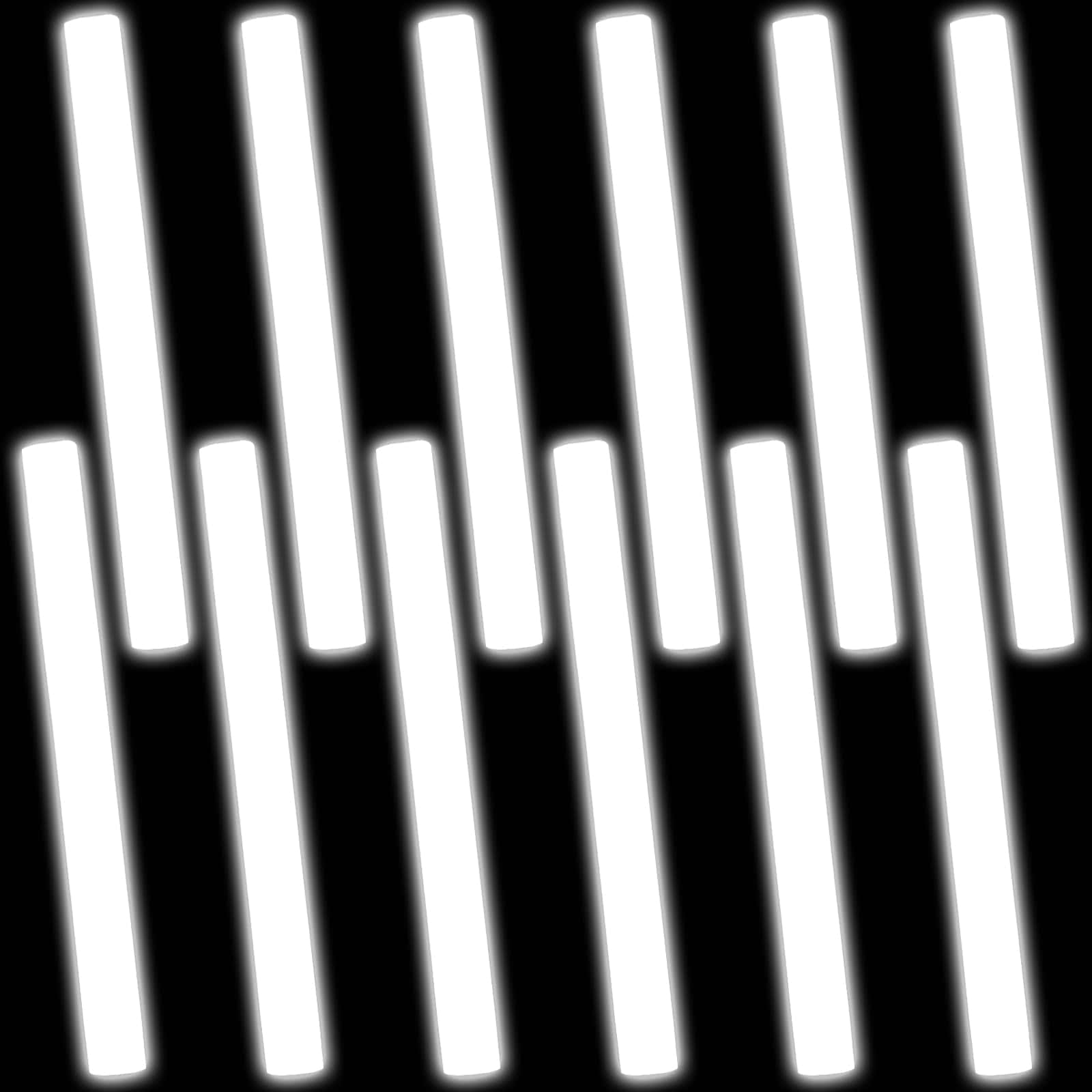 NUDALA Glow Foam Wand, 36 Pcs Palo de Espuma Gigante LED