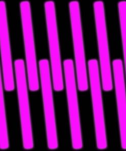 NUDALA Glow Foam Wand, 36 Pcs Pink Giant LED Light Up