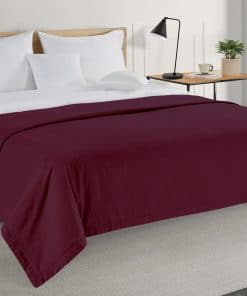 Cobija King Size LANE LINEN para Cama - 100% Algodón 320GSM