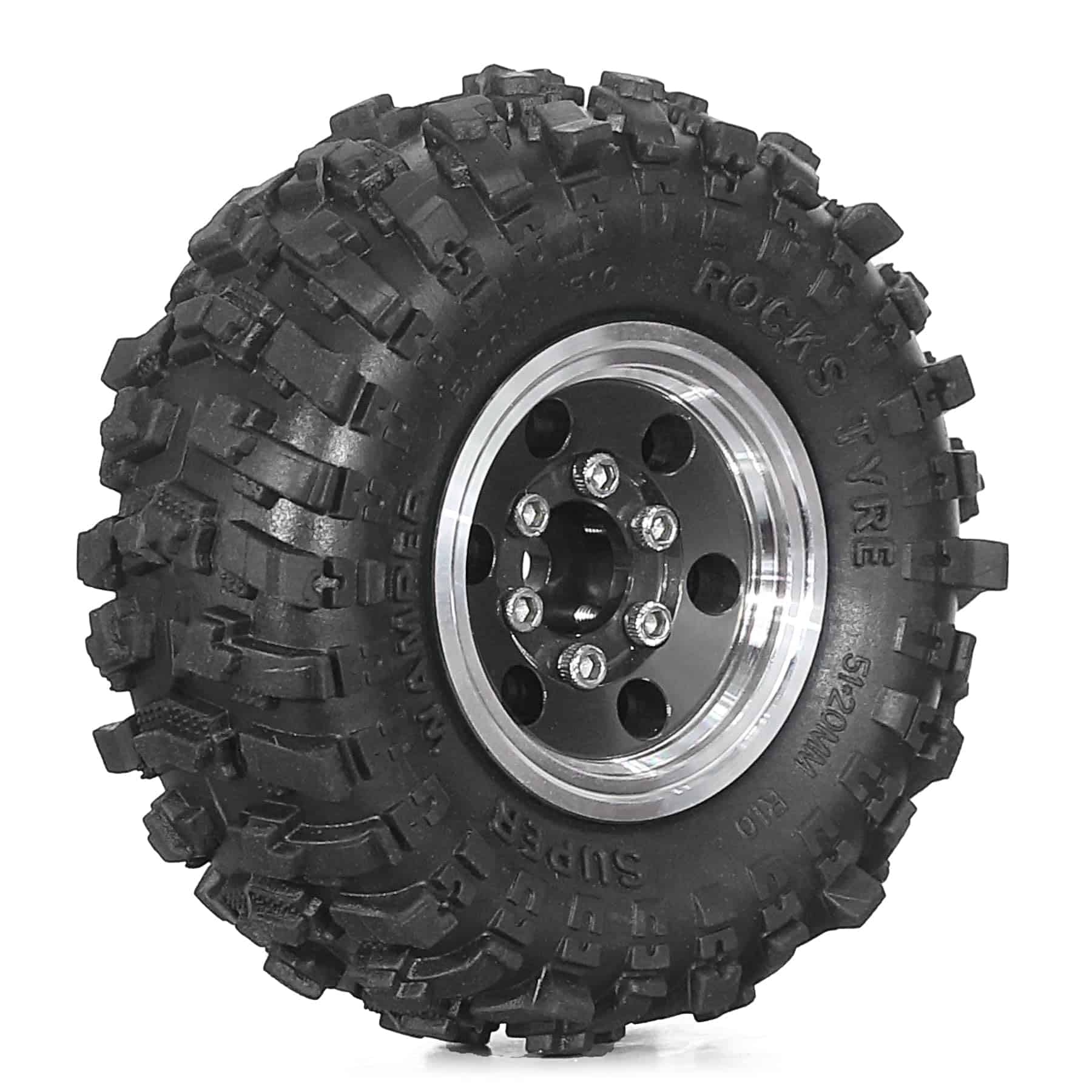 Llantas y neumáticos Dantenron 1.0 RC Beadlock 1/24 1/18 - Imagen 9