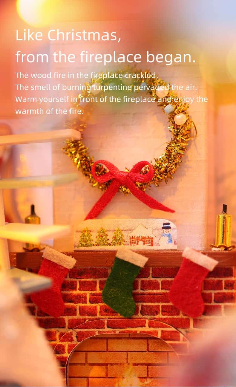 YKSAMU Kit de Casa de Muñecas en Miniatura DIY con Muebles, - Imagen 7