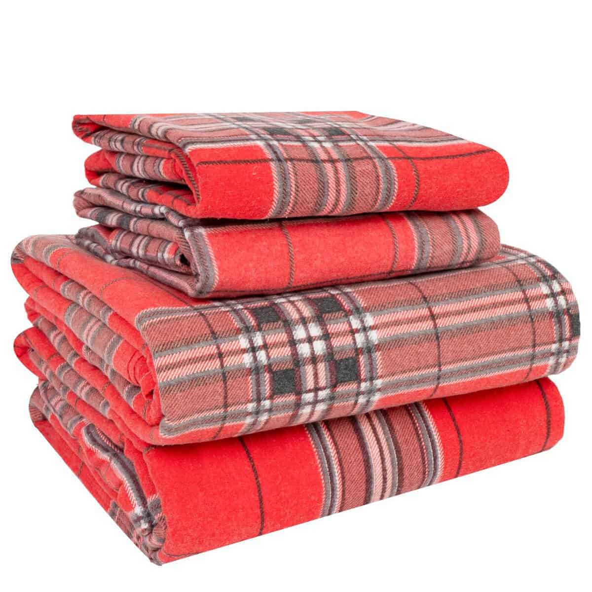 Juego de Sábanas Queen de Franela Good Sleep Bedding -