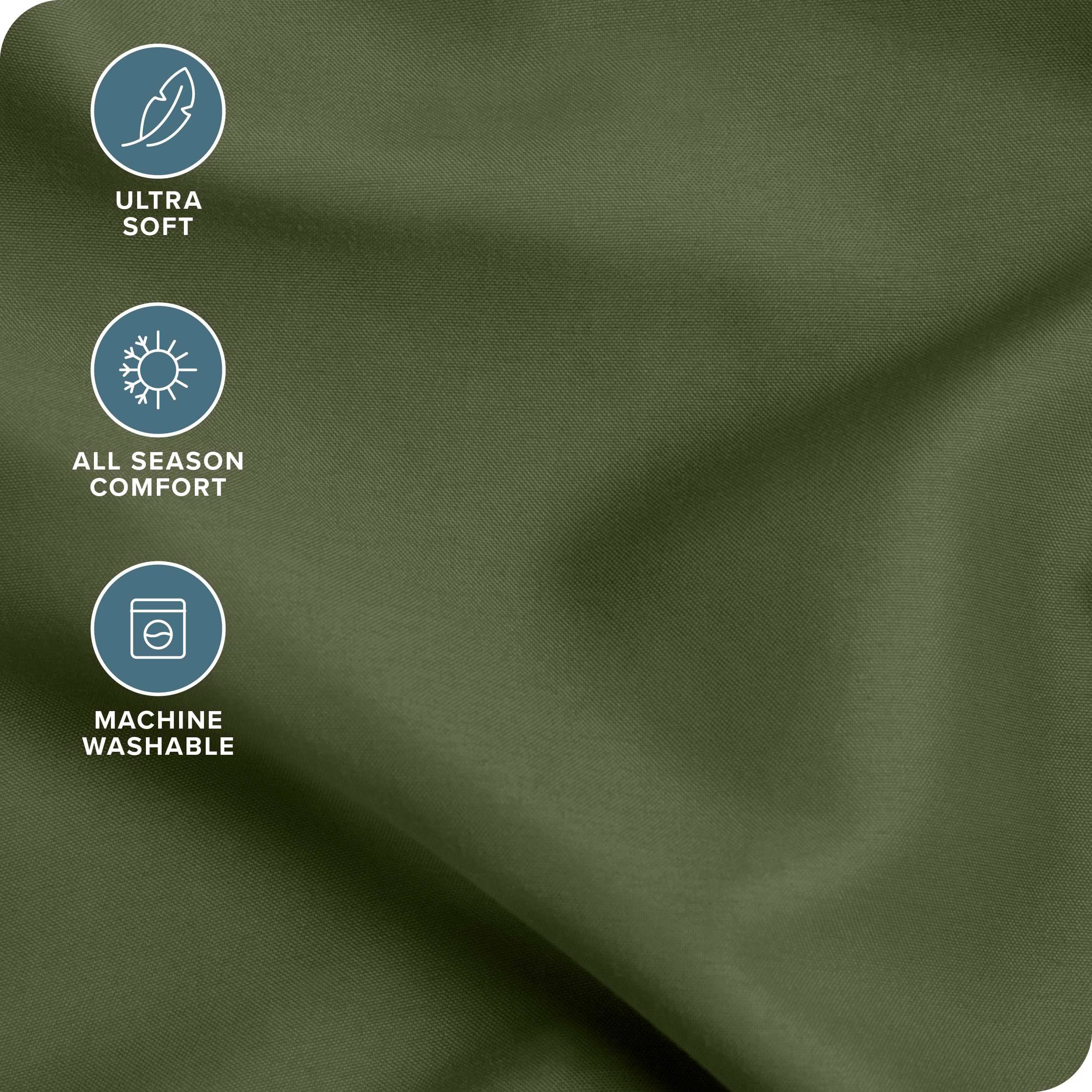 Juego de sábanas King Bare Home - Bolsillos profundos de 22 - Imagen 3