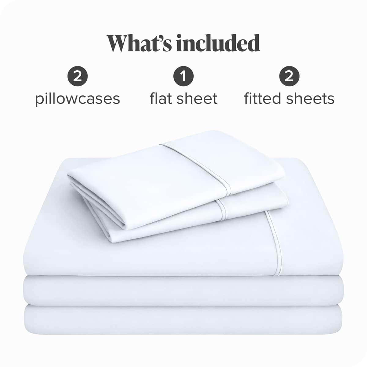 Juego de sábanas split king Bare Home - Bolsillos profundos - Imagen 10