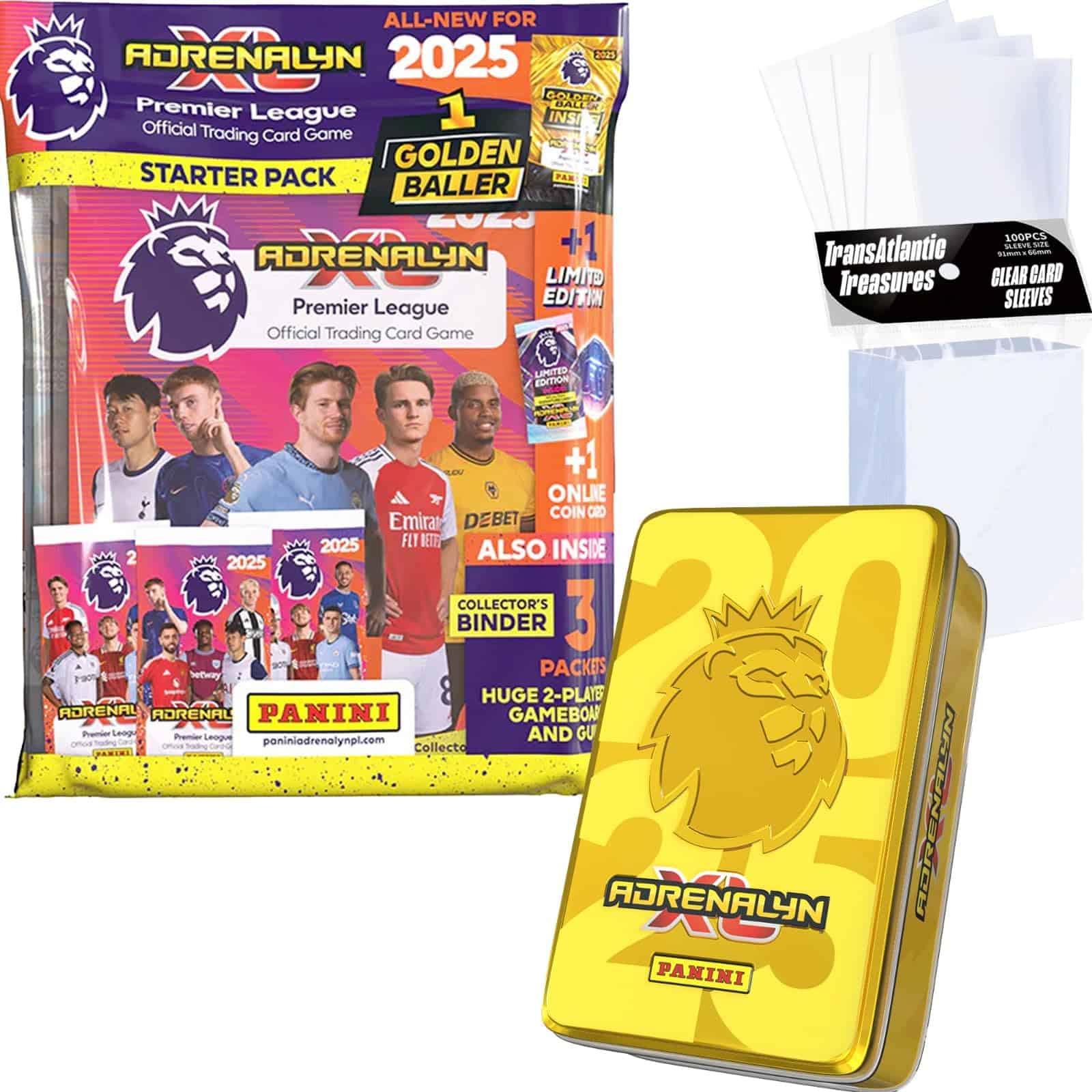 Paquete Inicial de Panini Adrenalyn XL Premier League