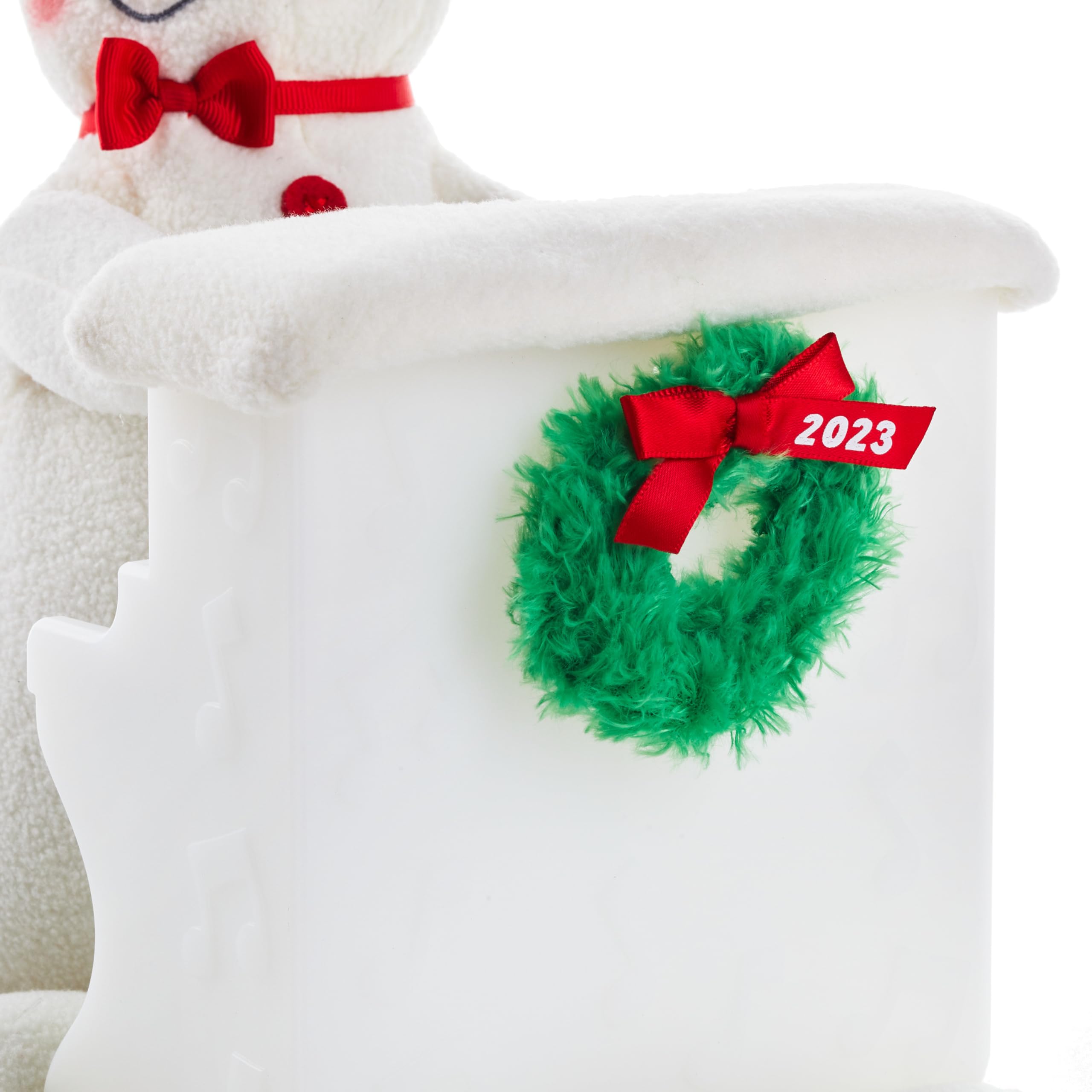 Hallmark 2023 20th Sing-Along Showman Muñeco de Navidad de - Imagen 9