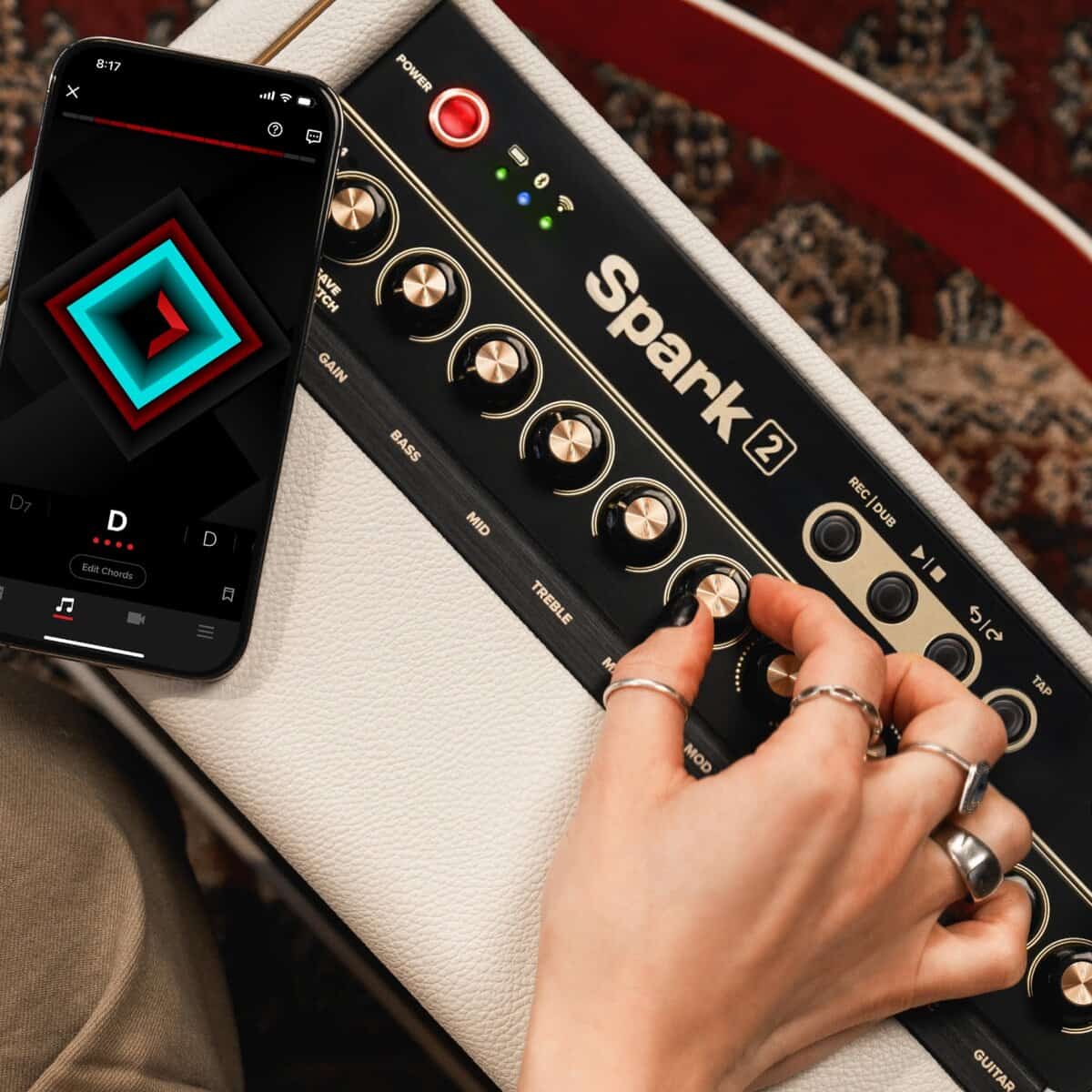 Amplificador de práctica para guitarra Positive Grid Spark - Imagen 9