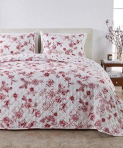 Juego de Colcha de Navidad Tamaño Twin con Fundas -