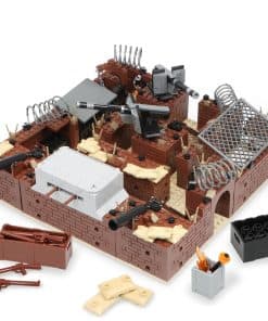 Set de Construcción de Trincheras de Base Militar de la