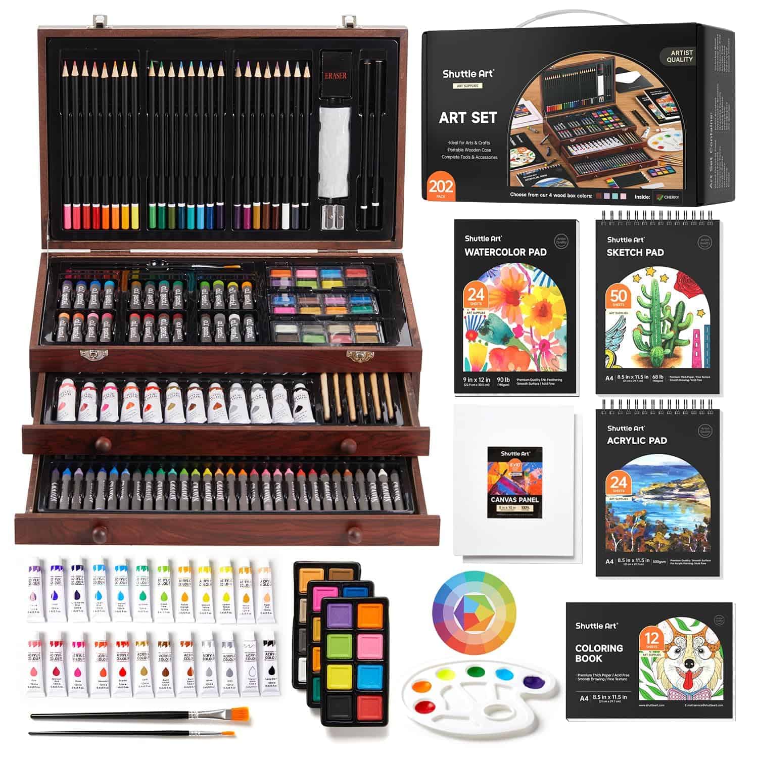 Set de Arte de Lujo Shuttle Art, 202 -Cherry