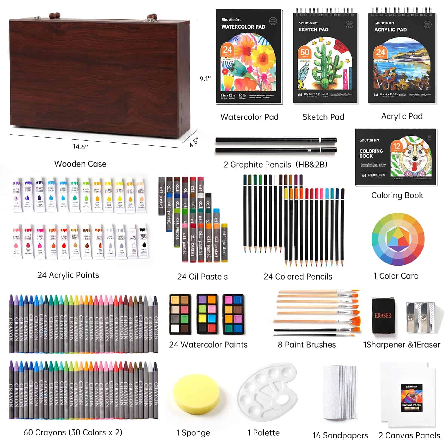 Set de Arte de Lujo Shuttle Art, 202 -Cherry - Imagen 3