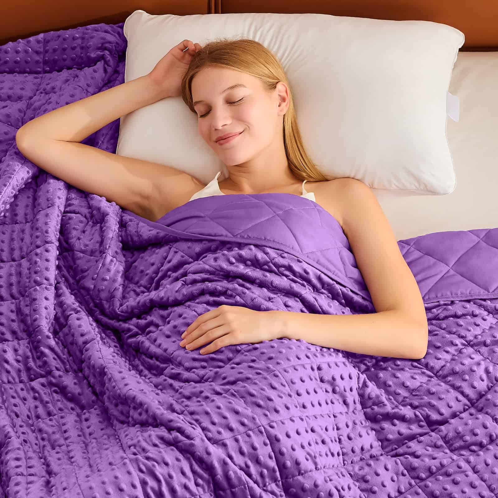 Manta Ponderada para Adultos (15 lbs, 48"x72" Tamaño