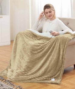 Manta Eléctrica CXRUY - Suave Manta Eléctrica de Franela