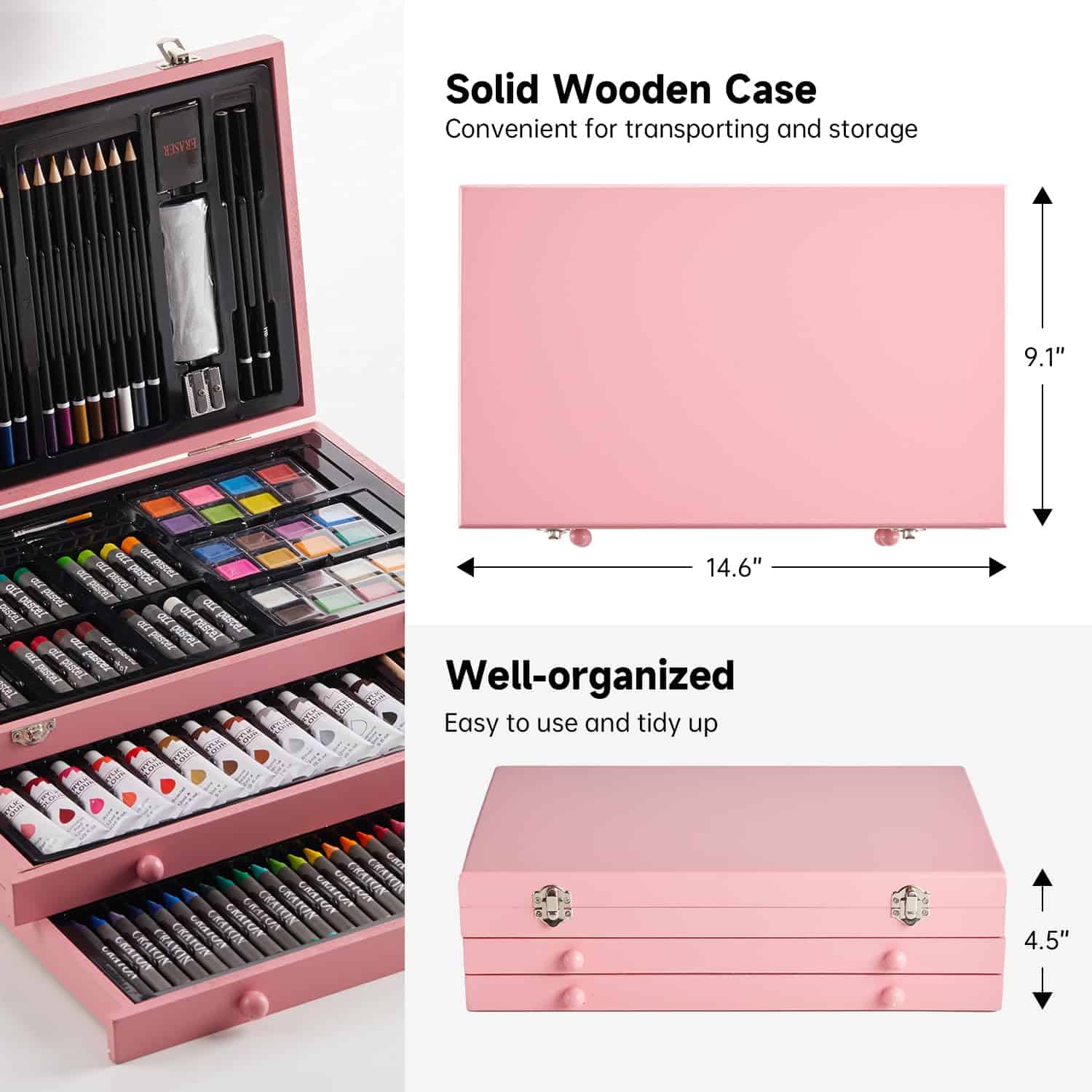 Set de Regalo Shuttle Art Deluxe, Set de 202 Piezas de - Imagen 8