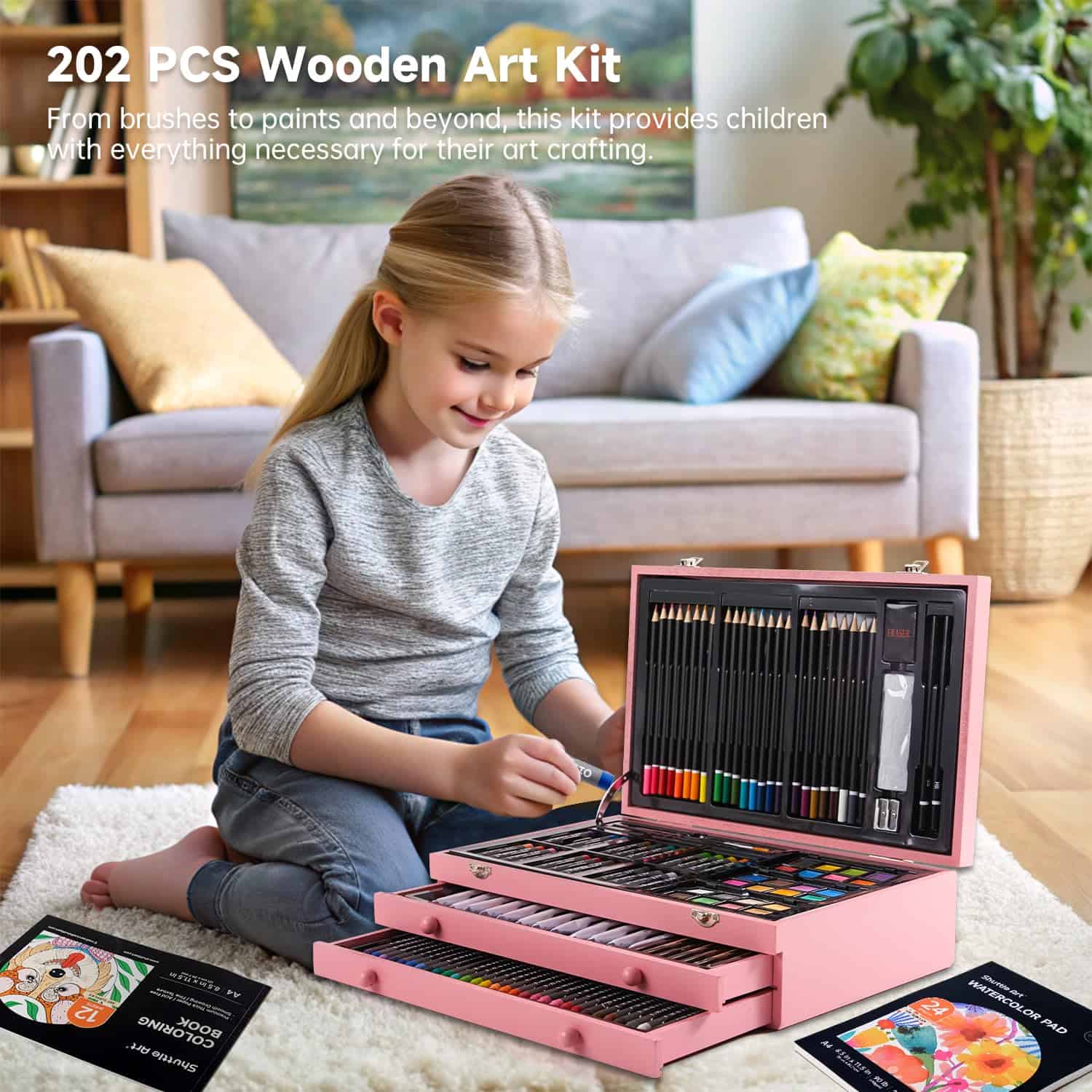 Set de Regalo Shuttle Art Deluxe, Set de 202 Piezas de - Imagen 6