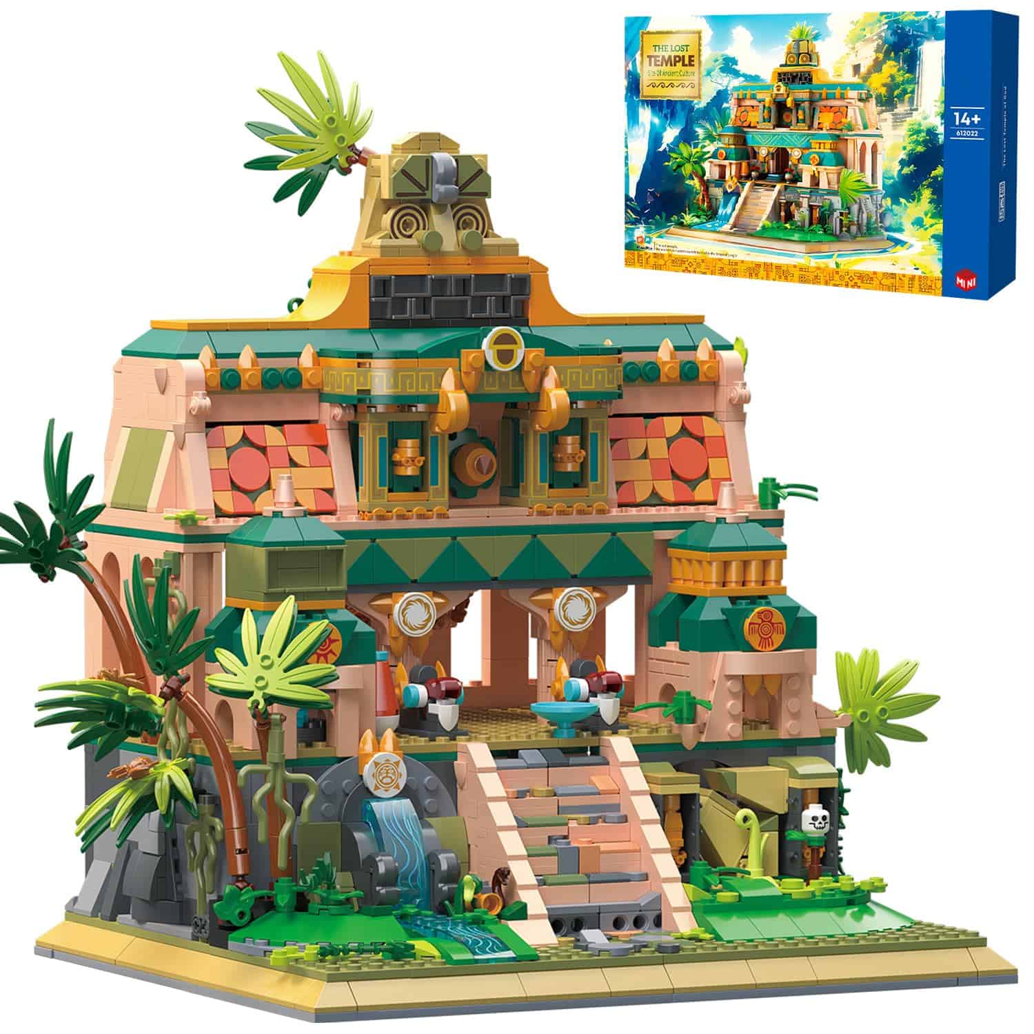 SET DE BLOQUES DE CONSTRUCCIÓN DE EL TEMPLO PERDIDO DE