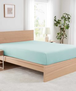 Juego de 2 Sábanas Ajustables de Bolsillo Profundo de