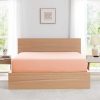 Juego de 2 sábanas ajustables de -Blush