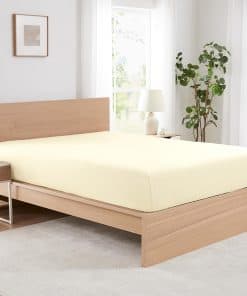 Juego de 2 Sábanas Ajustables para Cama King de California,