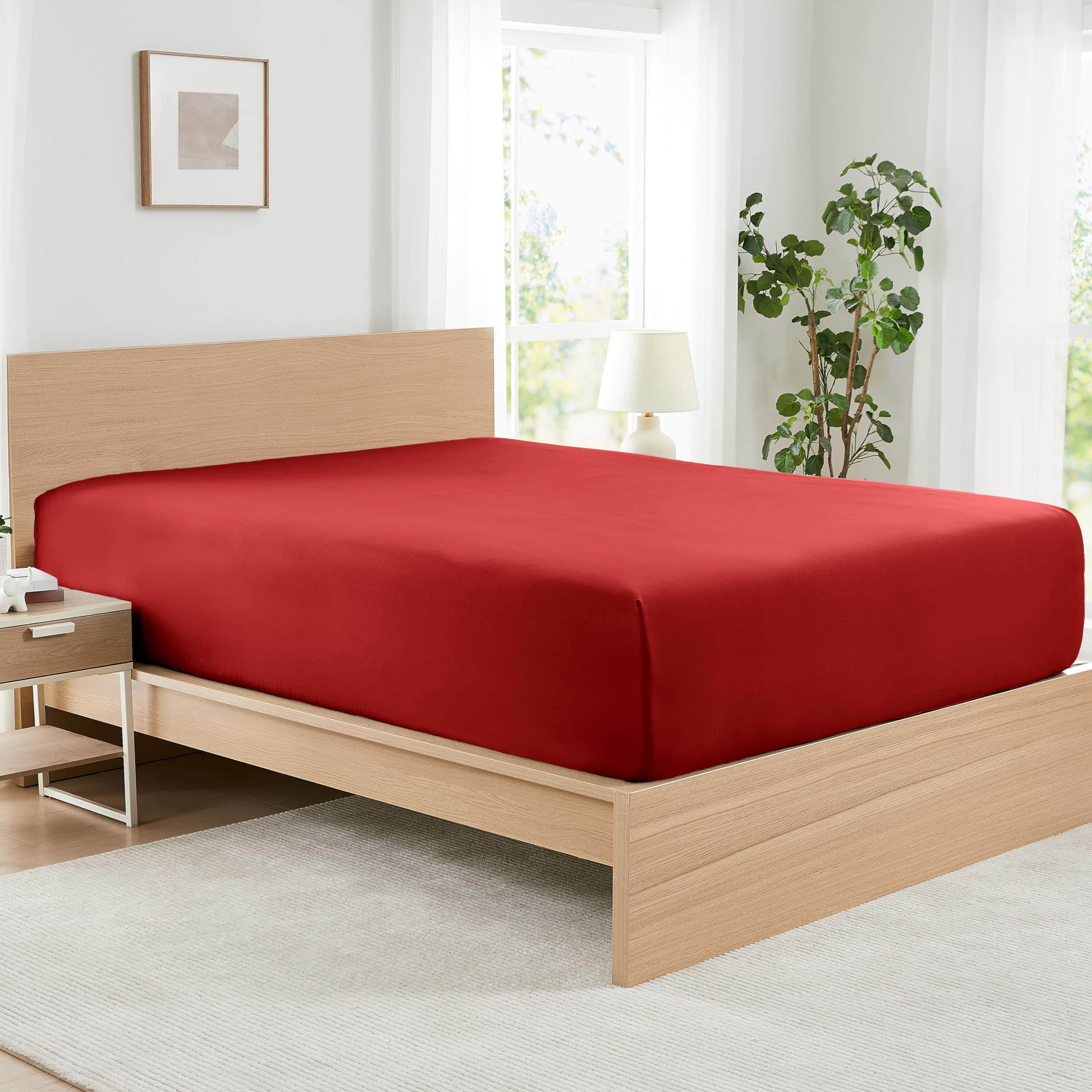 Juego de 2 sábanas bajeras de bolsillo profundo Southshore