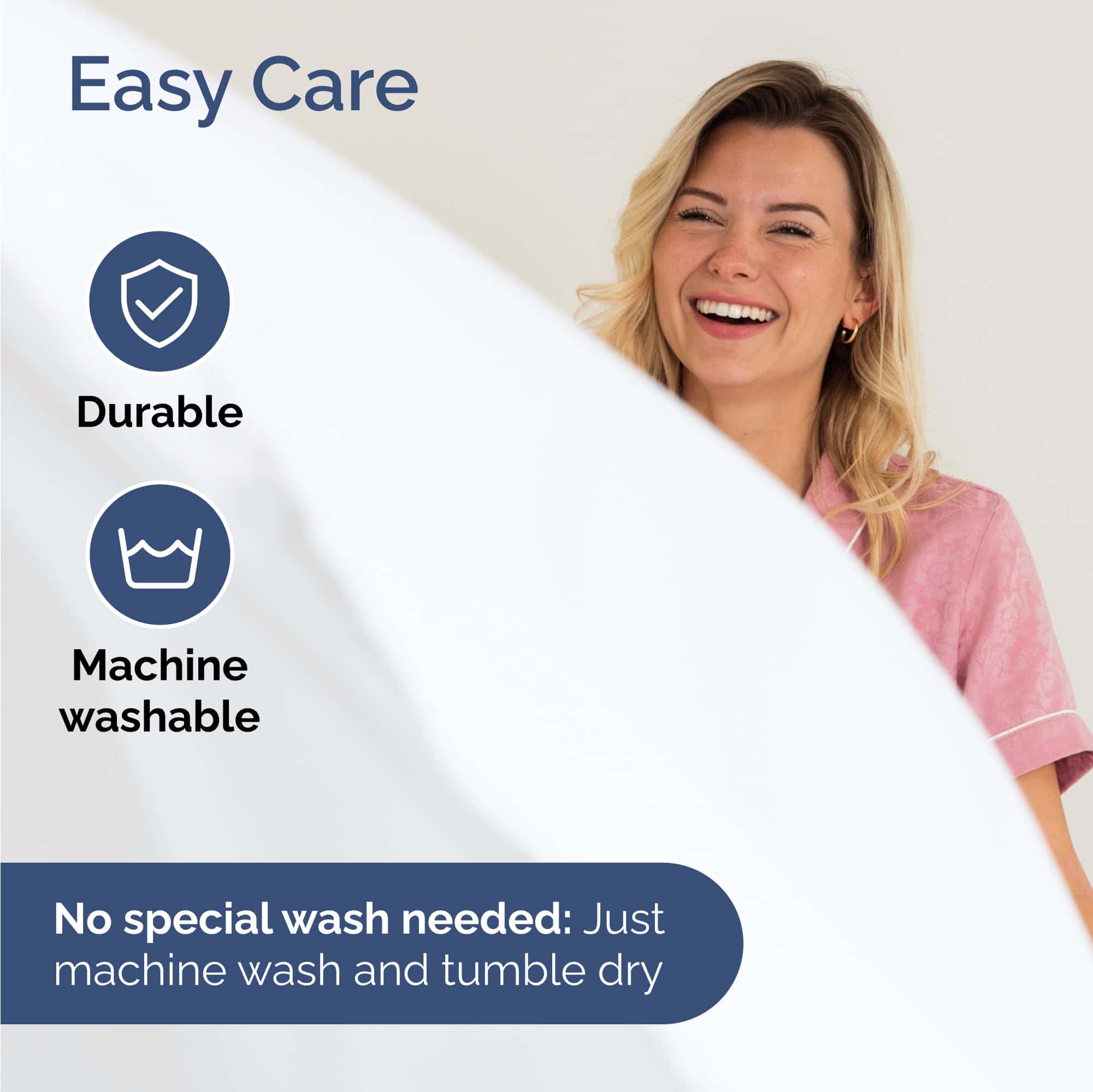 Paquete a granel de 10 juegos de sábanas - -Blanco - Imagen 8