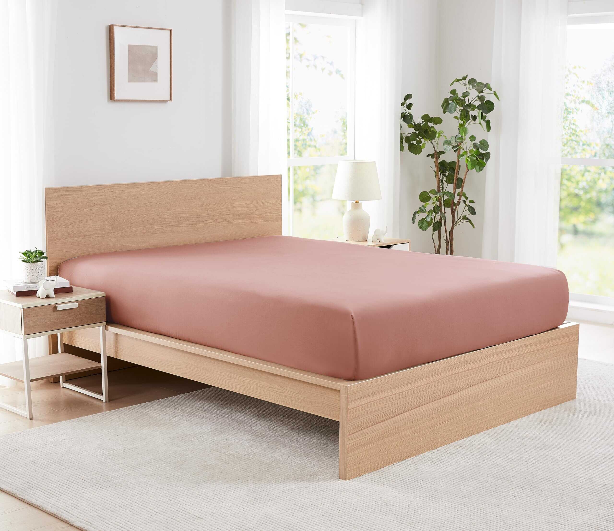 Juego de sábanas ajustables para California King con