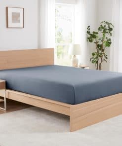 Juego de 2 Sábanas Ajustables Extra Profundas King Size,