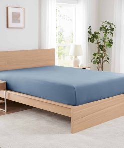 Juego de sábanas ajustables de bolsillo profundo para cama