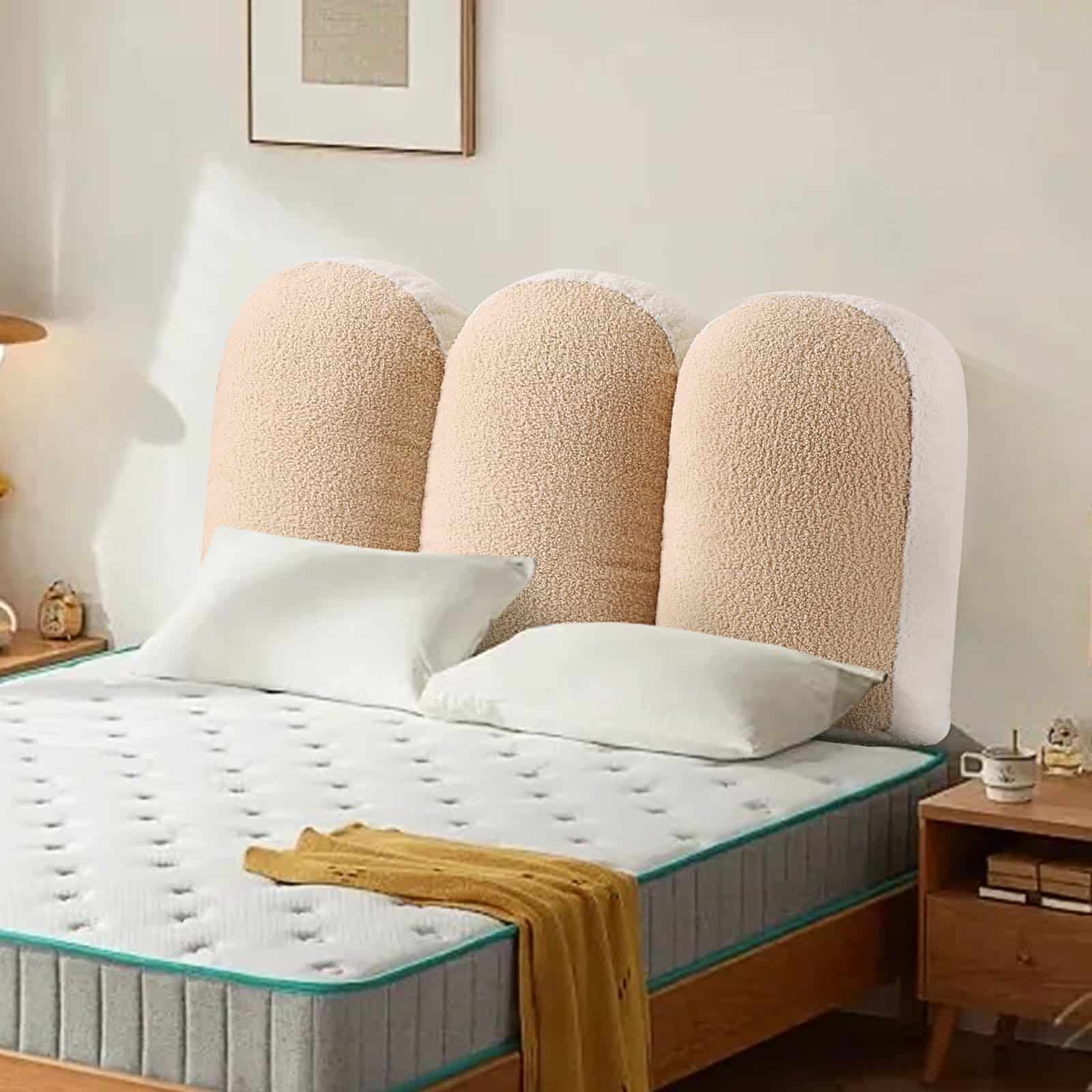 Cabecera tapizada Ziihome Ultra Grueso Cabecera Capitoné