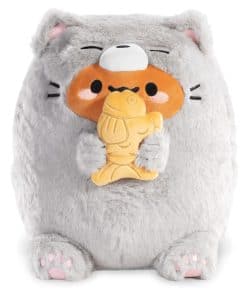 Peluche de Tayto Potato Gato de Pelo Corto (Gris)