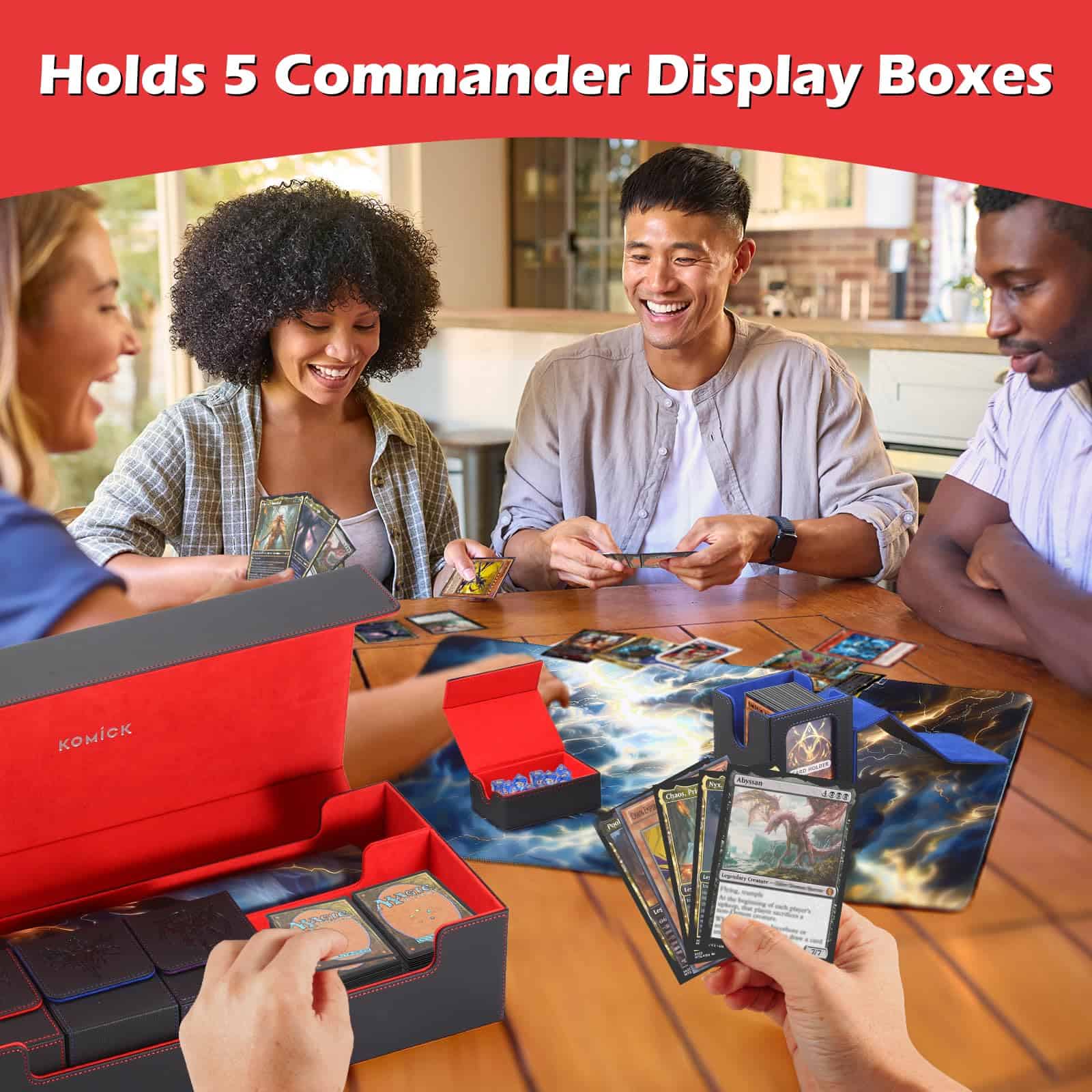 Caja Premium para Mazos de MTG con Tapete y Bandeja de - Imagen 7