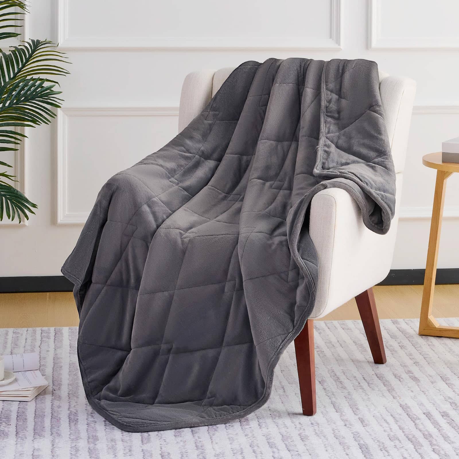 Manta Ponderada L'AGRATY - 48"x72" 15lbs Suave Transpirable - Imagen 7