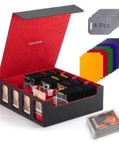 Caja de almacenamiento de cartas MTG de 4 filas de ultra