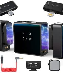 Micrófono inalámbrico de solapa Rythflo para