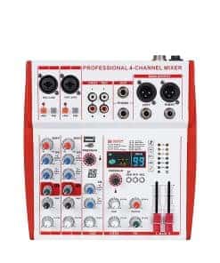 Mezclador de Audio Profesional Doslnlya MW-4 - Mezclador de