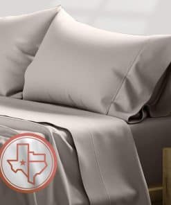 Juego de sábanas 100% algodón egipcio TEXAS LINEN CO., 600