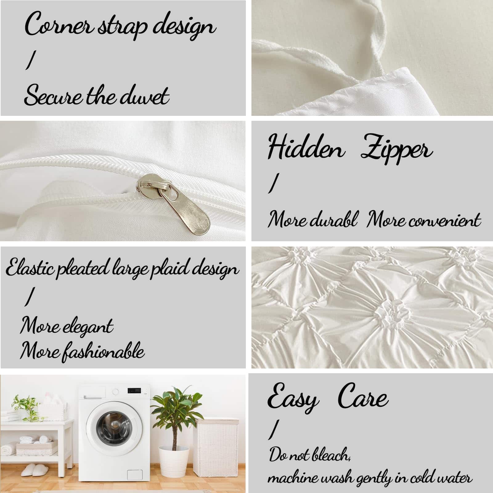 Juego de Funda nórdica Boho BUAEL King Size, Funda nórdica - Imagen 7