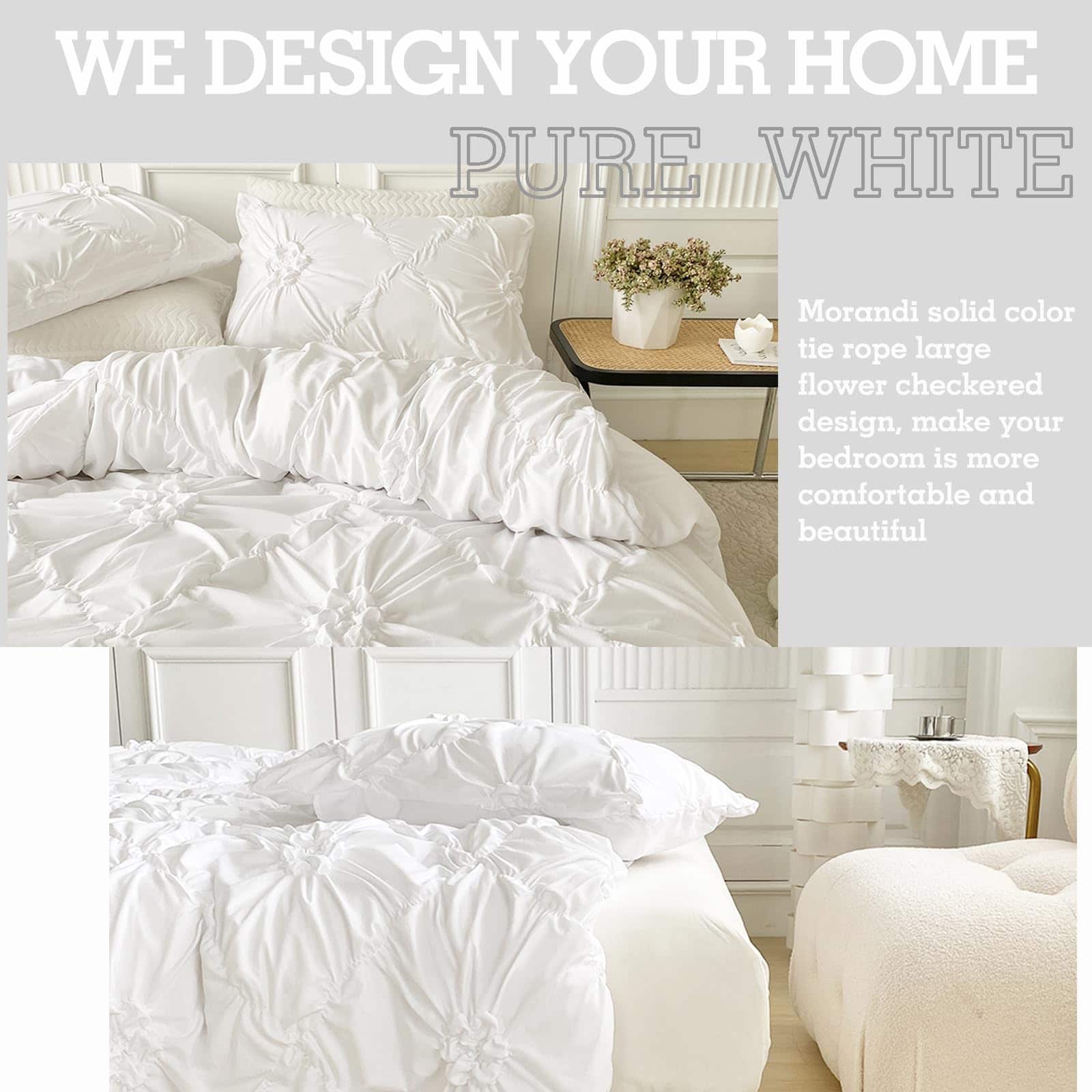 Juego de Funda nórdica Boho BUAEL King Size, Funda nórdica - Imagen 5