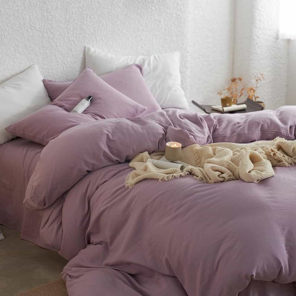 Funda de Edredón King Size de 100% Muselina de Algodón - Imagen 10