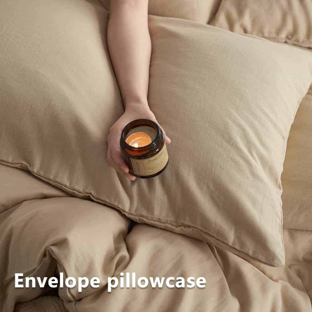 Funda de Edredón Individual de Muselina de Algodón 100%, - Imagen 6