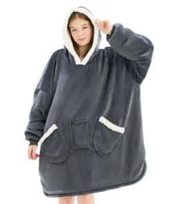 L'AGRATY Manta con Capucha Oversized Giant Hooded Blanket
