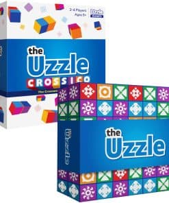 Paquete Uzzle 3.0 & Crossico - Juegos de Mesa Familiares