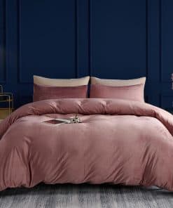 Juego de Funda de Edredón TUMEI de Terciopelo de 3 Piezas