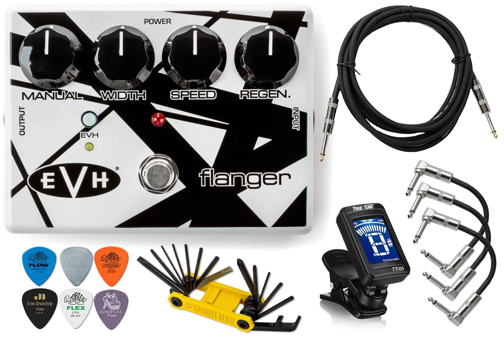 Pedal de Efectos para Guitarra Eléctrica MXR EVH117 Flanger