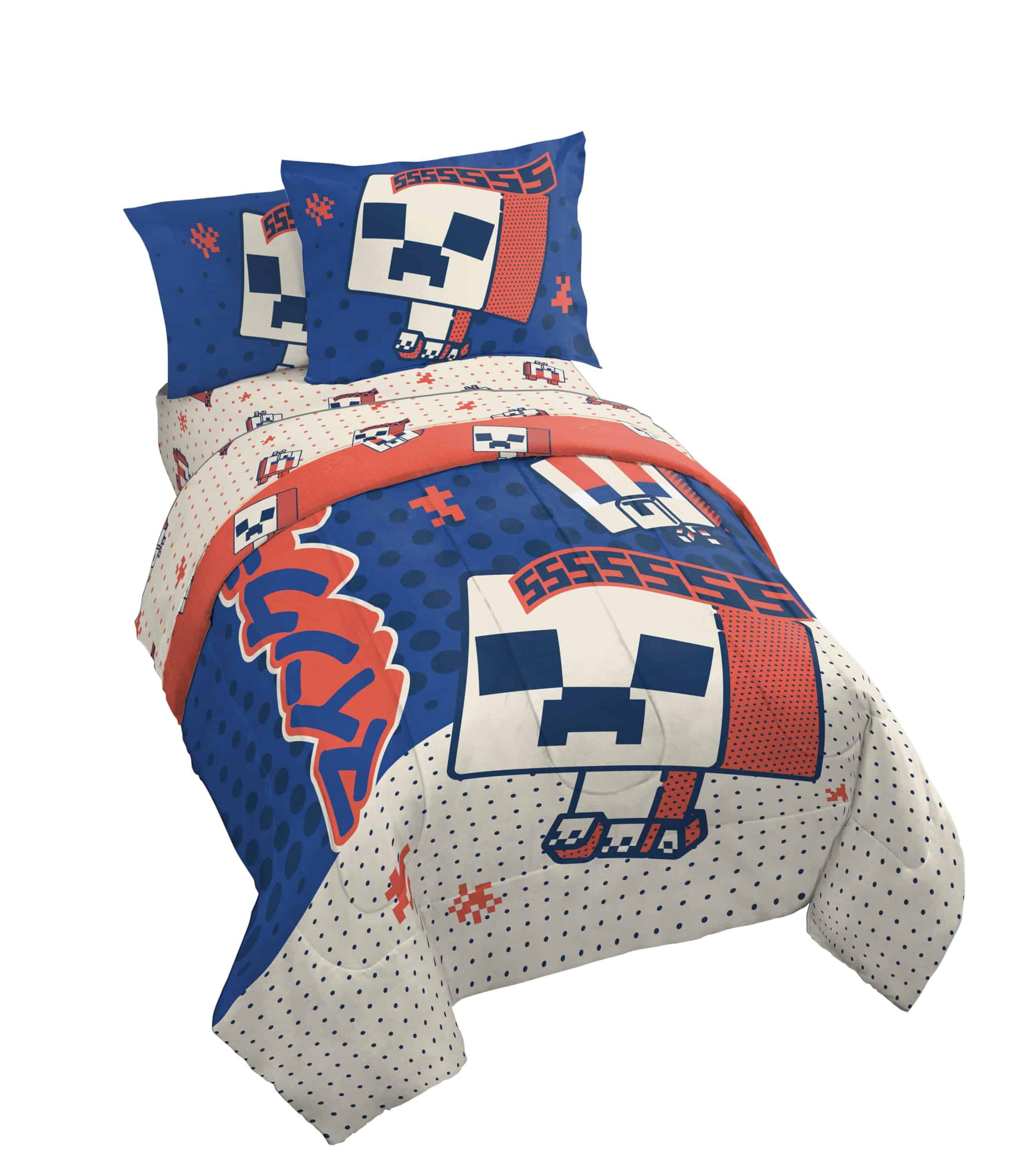 Set de Edredón Jay Franco Minecraft Creeper Twin - Juego de